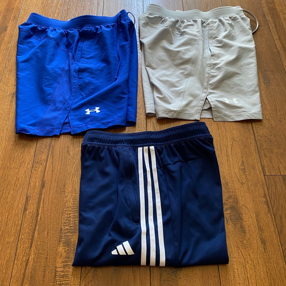 3 Pairs of Athletic Boy Shorts, Size: Youth Small